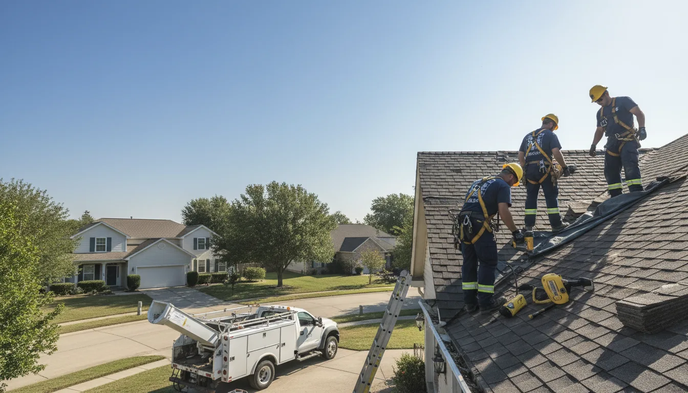 Emergency Roof Repair in Rosharon, TX near me